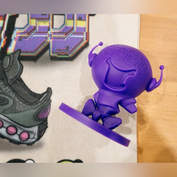 NEW 3/26 BAIT x NIKE Air Max 2024 Mutant Max Purple Toy Figurine SEALED AR EXPER - Picture 2 of 13
